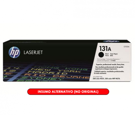 Toner Alternativo HP CB540A-CE320A-CF210A Negro - Image 2