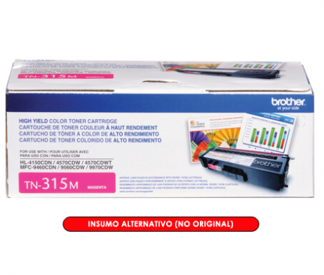Toner Alternativo Brother TN315M magenta