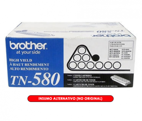 Toner Alternativo Brother TN580/TN650 - Image 2