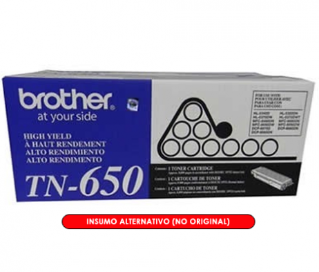 Toner Alternativo Brother TN580/TN650
