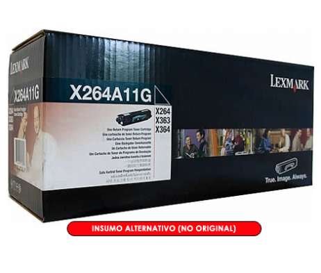 Toner Alternativo Lexmark X264A11G
