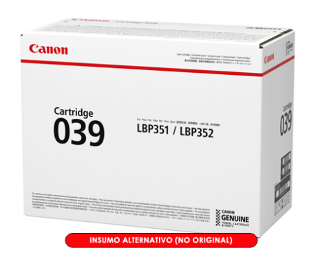 Toner Alternativo Canon 039
